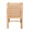 Bali & Pari Carabella Bohemian Natural Rattan 1-Drawer Nightstand 244-13673-ZORO - alternate 2